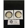Image 1 : 1959/1960 50 cent Coins silver