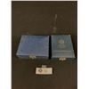 Image 1 : 2 Etched Glass Special Member Awards Native Fish and Alaska 4: x 3" In Cases