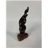 Image 2 : Nice Collectible Lot of 4 Carved Ironwood Animals. Rhinoceros, Pig Etc
