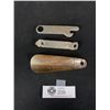Image 1 : 2 Bottle openers (Advertisement) and North van Shoehorn