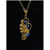 Image 2 : Nice 1960's Rainbow Gold Filled Necklace