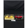 Image 1 : 2 Solido Die Cast Cars in Museum Cases