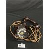 Image 2 : Vintage Bakelite Rotary Telephone