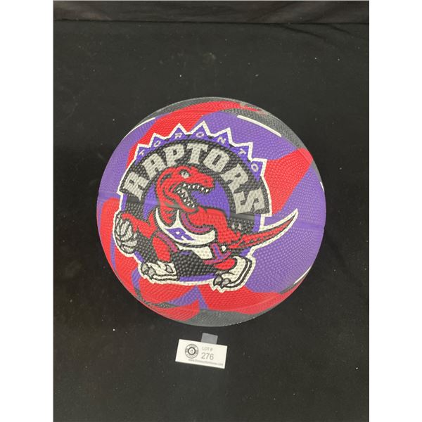 Autographed 1998 Toronto Raptors Basketball Signed by Marcus Camby First Round Pick For Raptors