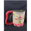 Image 2 : Vintage Flour Sifter and A Nabisco Shredded Wheat Tin. Great Graphics