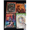 Image 2 : Lot of 6 Vintage Comic Epic Books