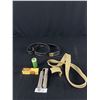 Image 1 : Collectible Military Lot, Gas Lamp, Belt Etc
