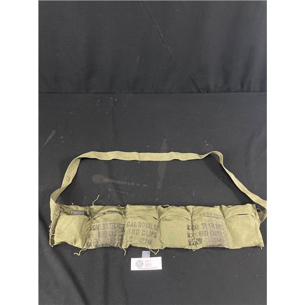 M1 Garand Belt with Blocks. Original