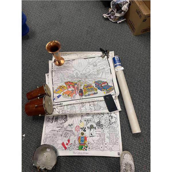 Expo 86 Doodle Art Posters