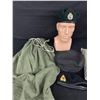Image 2 : Military Poncho Bag and Berets