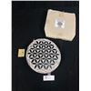 Image 1 : 10" Diameter Crystal Grid Flower of Light From Bali