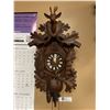 Image 1 : Vintage Working Order Cuckoo Clock with Nice Wooden Detail