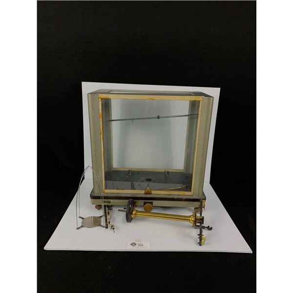 Scale Old Lab Vintage Cased Lab Scale/Analytical Scale All There, Not all Together No ...