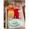 Image 2 : Large Vintage Baby Carriage/ Pram. Bed Comes off Frame. With Doll and Winnie the Pooh. 4Ft Tall In G