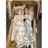 Image 2 : Child's  Vintage Baby Doll  Carriage/ Pram. With 2 Vintage Dolls 25" Tall In Great Shape NO SHIPPING