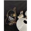 Image 2 : Vintage Collectible Light Lot, Lamps, Shades Etc