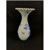 Image 2 : Old Blue Painted Porcelain Oriental Vase, signed