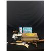 Image 1 : Miscellaneous Collectible Lot Tools Tins etc
