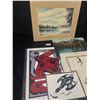 Image 2 : Nice Lot of Prints and Original Art Work