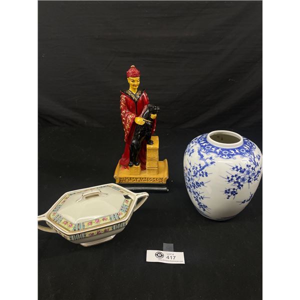 Vintage Home Décor Lot of Vases Ceramic Figures Etc
