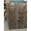 Image 3 : Lot of 3 Decorative Wall Hangings 12"x 36" NO SHIPPING