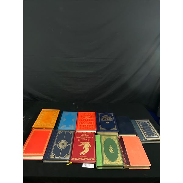 Lot of 11 Reprinted  Hard Cover Books.