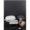 Image 1 : Large Newer Enamel Roasting Pan, with Nice Kitchen Décor