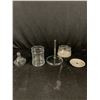 Image 10 : Vintage Home Décor Lot Decanters Etc