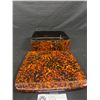 Image 2 : 7.5" x 7.5.x3" Laquer Lidded Box