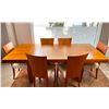 Image 1 : Midcentury Modern Dining Room Table and Chairs