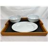 Image 1 : Serving Ware and Tray