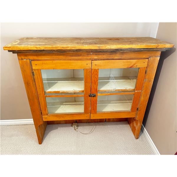 Antique Canadian Pine cupboard