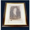 Image 1 : "Goat Island" Etching by "Amos W. Sangster"