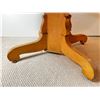 Image 3 : Round Wood Pedestal Table and Chairs