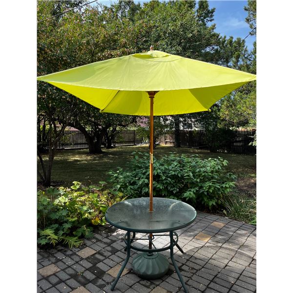 Patio Table with Umbrella