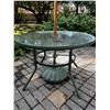 Image 3 : Patio Table with Umbrella