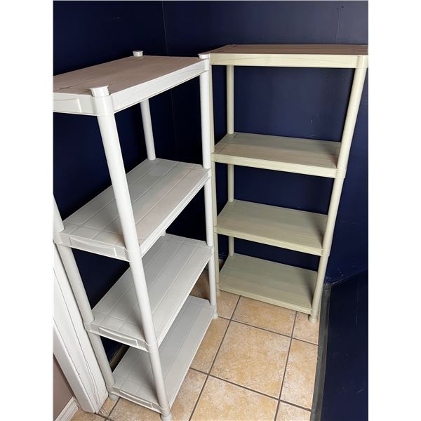 Plastic Shelving Units