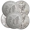 Image 1 : (5) US Silver Eagles- BU Random Date