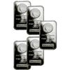 Image 1 : Lot of 5- Morgan Design Silver Bars 1 oz.Each