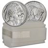Image 2 : 20 pc. Roll of Buffalo Design Silver Rounds