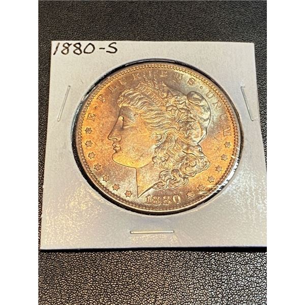 1880 S Morgan Silver Dollar
