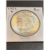 Image 1 : 1921 S BU Morgan Silver Dollar