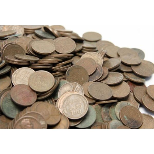 (300) Wheat Cents - Random Dates