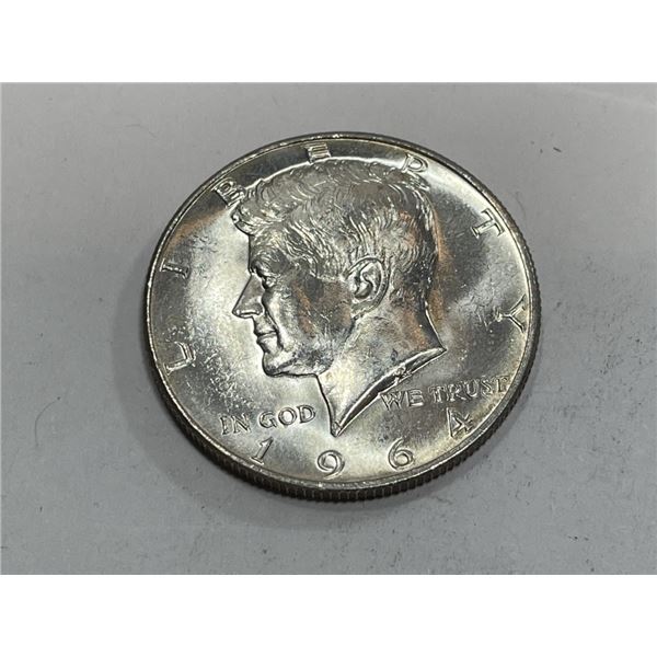 1964 D BU Kennedy Half Dollar