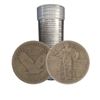 Image 1 : $10 Face Value Standing Liberty Quarters in tube