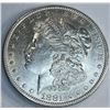 Image 1 : 1881 o Better Date BU Grade Morgan Silver Dollar