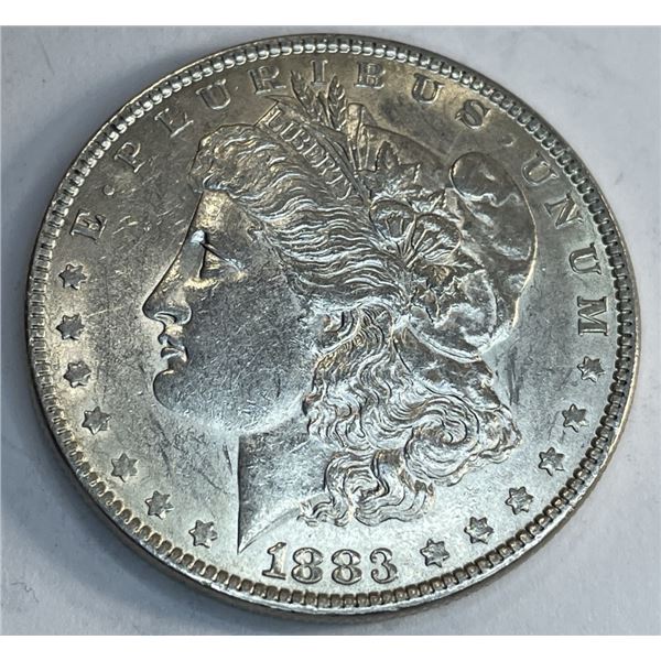 1883 p BU Grade Morgan Silver Dollar $101 CPG