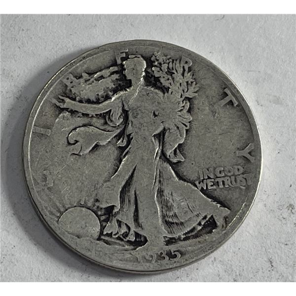 1935 d Walking Liberty Half Dollar