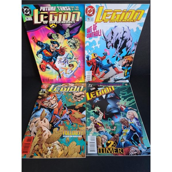 (4) Vintage Superhero Comic Books