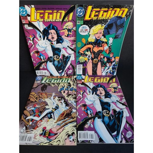 (4) Vintage Superhero Comic Books